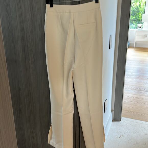 NWT classic tailored COMMENSE buttery ivory pants XL - Picture 6 of 10